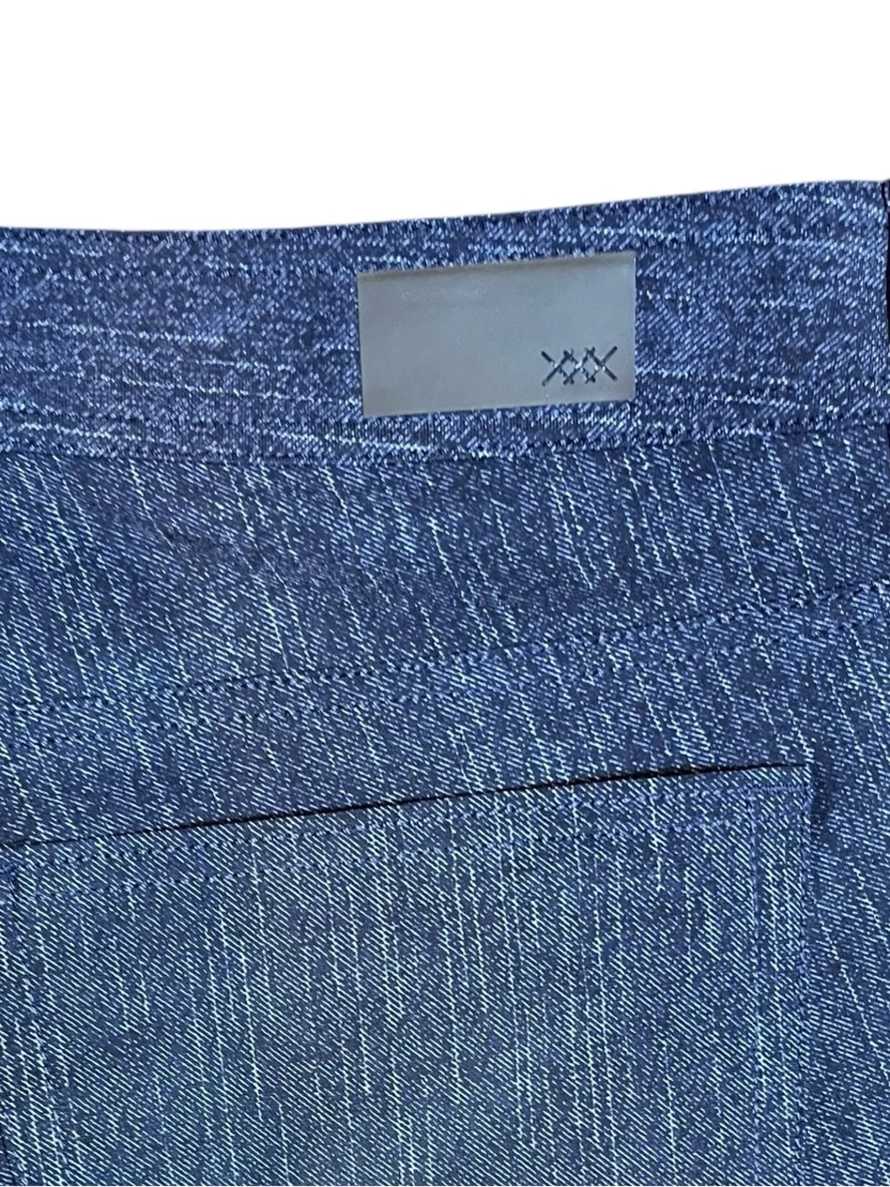 Rhone Commuter Five Pocket Denim Look Slim Straight Performance Pants – 33 x 32